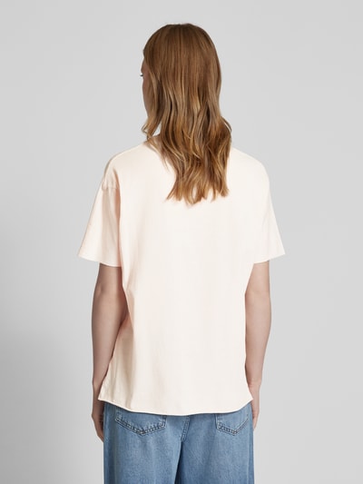 Zadig & Voltaire T-Shirt mit Statement-Print Modell 'TOMMER' Hellrosa 5