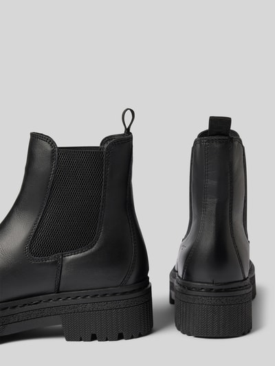 Tamaris Chelsea boots van echt runderleer Zwart - 2
