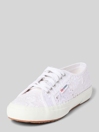 Superga Sneaker mit Label-Detail Modell '2750 MACRAME' Weiss 1