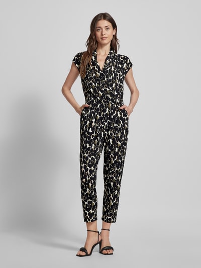 Betty Barclay Jumpsuit mit Allover-Muster Black 4