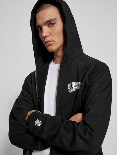 Billionaire Boys Club Sweatjacke mit Label-Print Black 3