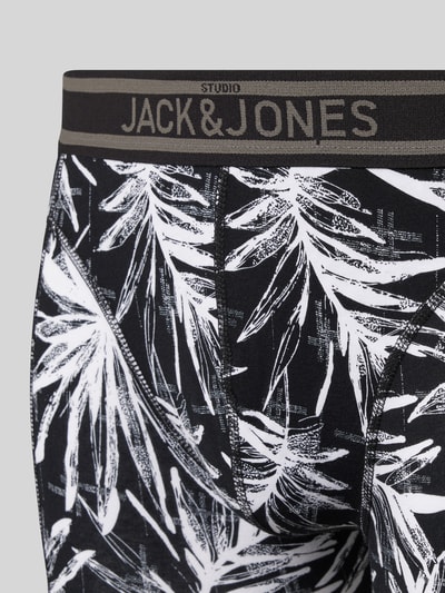 Jack & Jones Trunks mit elastischem Label-Bund Modell 'RICHARD' im 3er-Pack Black 2