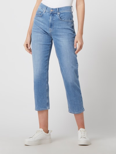 Brax Wide Leg Jeans mit Stretch-Anteil Modell 'Maple' Blau 4