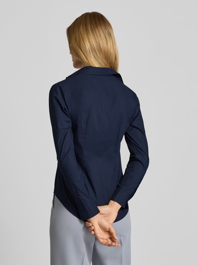 Lauren Ralph Lauren Regular Fit Hemdbluse mit Ketten-Detail Modell 'Coniah' Marine 5