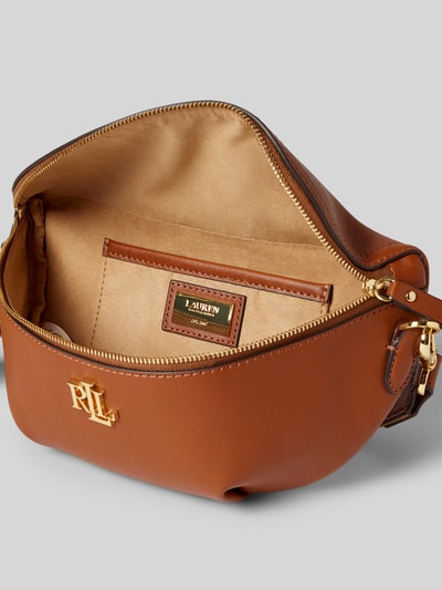 Lauren Ralph Lauren Bauchtasche aus Rindsleder mit Label-Applikation Modell 'MARCY' Cognac 5