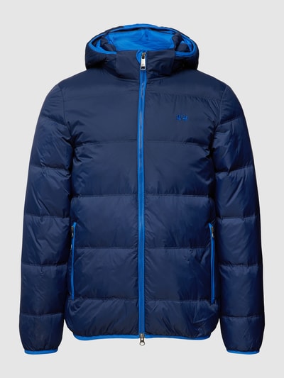 La Martina Daunenjacke in Stepp-Optik Marineblau 2