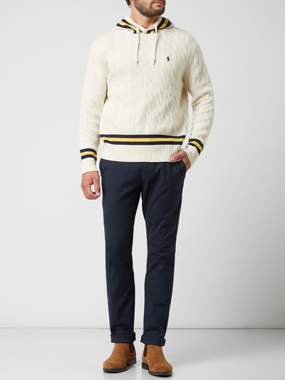 Polo Ralph Lauren Pullover van een mix van wol en kasjmier Offwhite - 1