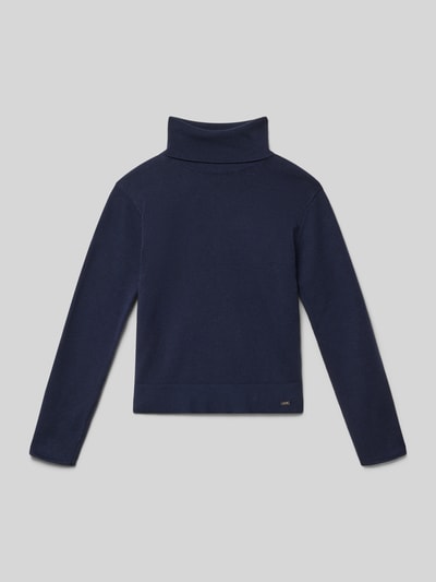 Mayoral Strickpullover mit Rollkragen Marine 1