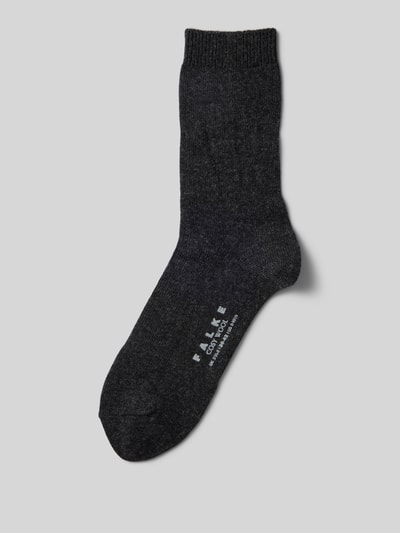 Falke Socken mit hochwertigem Woll-Kaschmir-Mix Modell 'COSY WOOL' Dunkelgrau 1