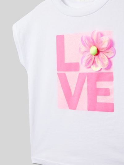 BILLIEBLUSH T-shirt met motiefprint Wit - 2