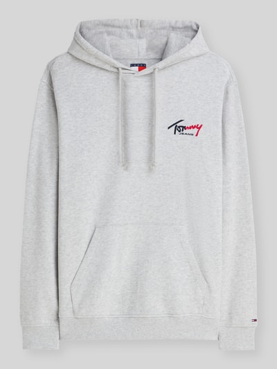 Tommy Jeans Bluza o kroju relaxed fit z czystej bawełny Jasnoszary melanż 2