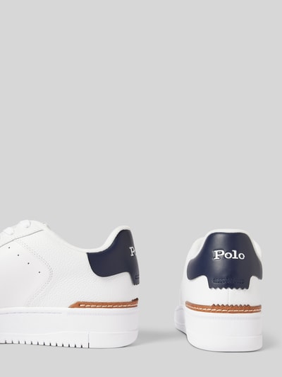 Polo Ralph Lauren Sneaker mit Logo-Stitching Modell 'MASTERS' Weiss 2