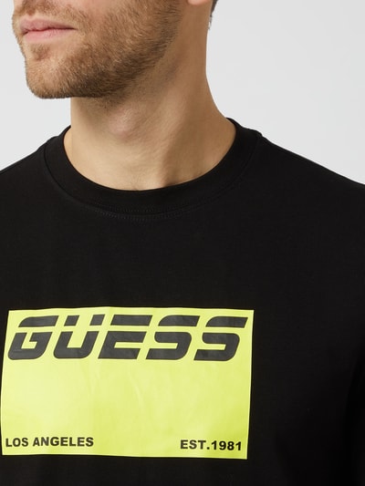 Guess Activewear Regular Fit T-Shirt mit Logo-Print  Black 3