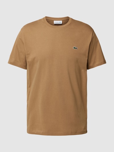 Lacoste T-Shirt mit Logo-Patch Camel 2