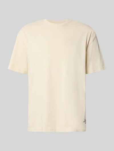 Les Deux T-shirt met ronde hals, model 'Danton' Zand - 2