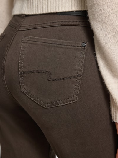 Angels Slim Fit Jeans im 5-Pocket-Design Modell 'CICI' Schoko 3