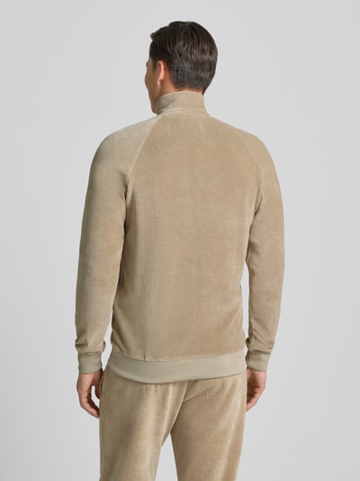 MCNEAL Sweatjacke mit Stehkragen Mud 5