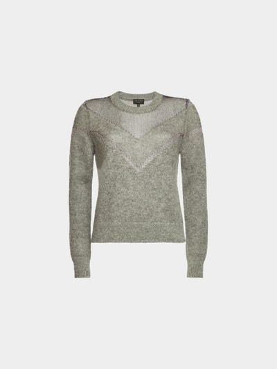 Rag & Bone Pullover mit Mohair  Mittelgrau 1