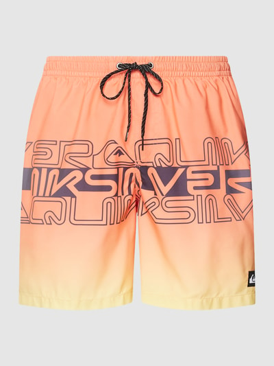 Quiksilver Badehose mit Label-Print Apricot 2