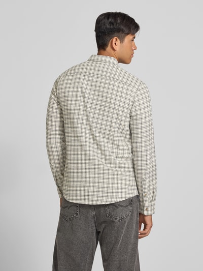 ONLY & SONS Slim Fit Freizeithemd aus reiner Baumwolle Modell 'GUDMUND' Beige 5
