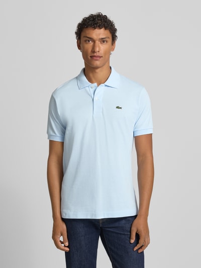Lacoste Poloshirt mit Label-Stitching Modell 'L.12.12 CORE' Hellblau 4