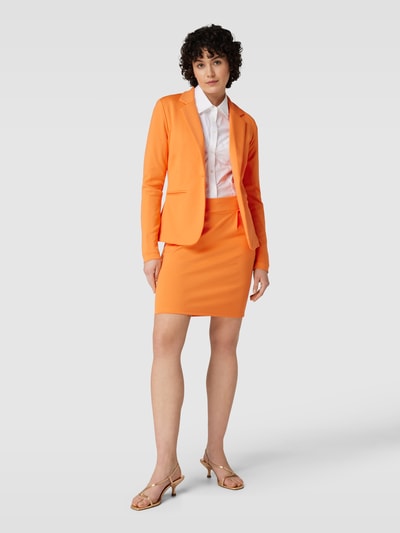 ICHI Minirok met viscose, model 'Kate' Oranje - 1