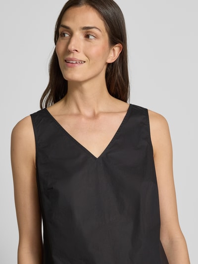 Christian Berg Woman Regular Fit Blusentop mit V-Ausschnitt Black 3