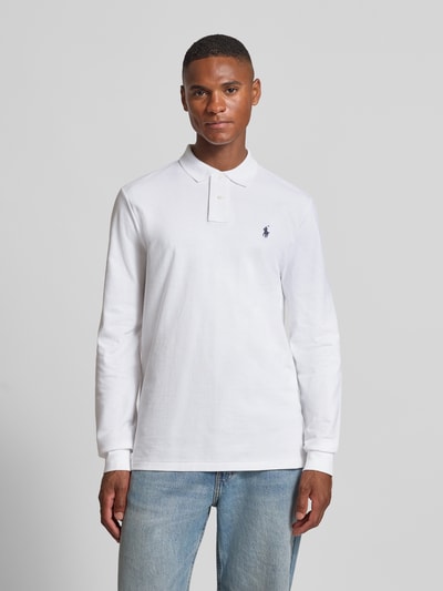Polo Ralph Lauren Poloshirt met labelstitching Wit - 4