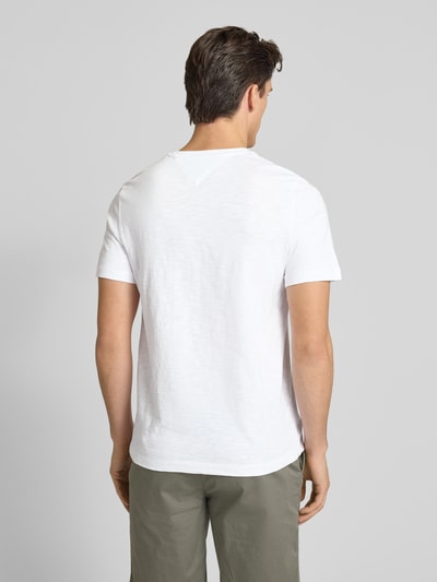 Tommy Hilfiger T-Shirt mit Label-Stitching Weiss 5