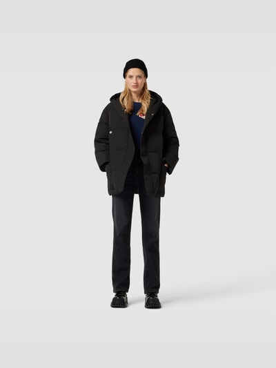 Kenzo Steppjacke mit Label-Patch Black 1