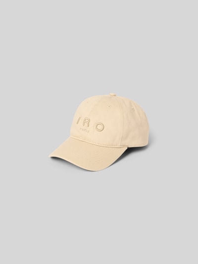 Iro Basecap aus reiner Baumwolle Ecru 2