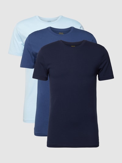 Polo Ralph Lauren Underwear T-Shirt mit Logo-Stitching im 3er-Pack Blau 2