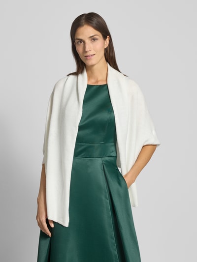 Jake*s Cocktail Relaxed Fit Jacke in Strick-Optik Ecru 4