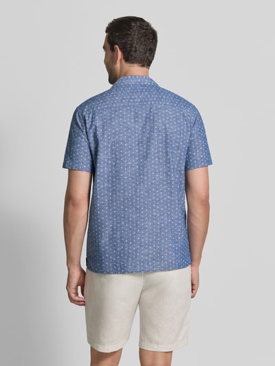 JACK & JONES Premium Koszula casualowa o kroju regular fit z mieszanki bawełny i lnu model 'SUMMER' Jasnoniebieski 5