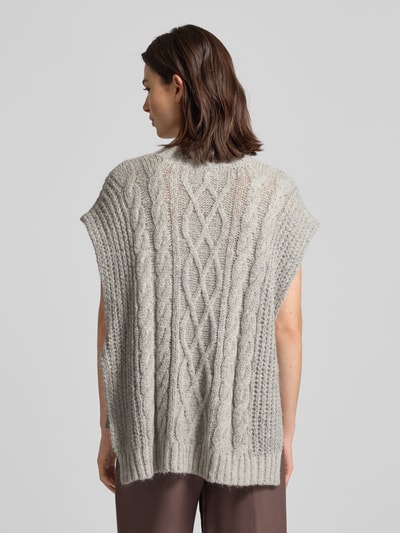 Scotch & Soda Oversized Pullunder mit V-Ausschnitt Hellgrau 5