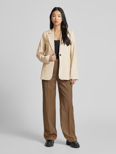 B.Young Blazer mit Leistentaschen Modell 'Danta' Beige 1