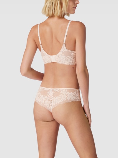 Esprit Push-up-bh van gebloemd kant, model 'Seasonal Lace' Offwhite - 4