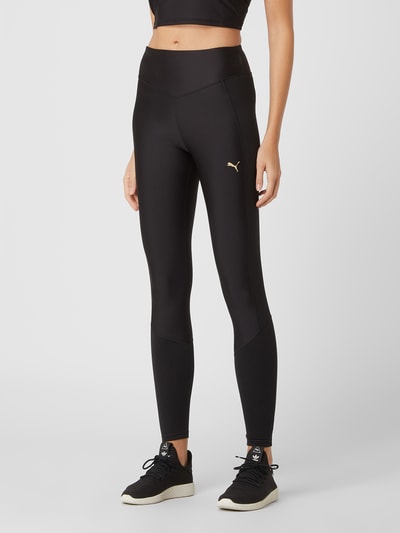 PUMA PERFORMANCE Leggings mit Label-Print Black 4