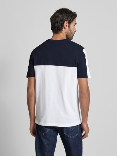 Tommy Hilfiger T-Shirt mit Logo-Stitching Marine 5