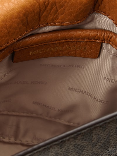 MICHAEL Michael Kors Torebka na długim pasku ze wzorem z logo  Ciemnobrązowy 5