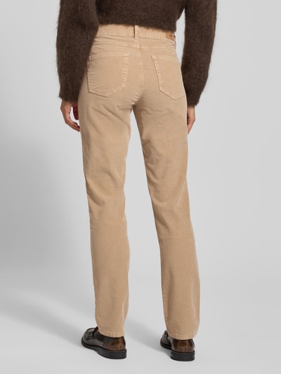 Angels Spodnie sztruksowe z wpuszczanymi kieszeniami model ‘Cici’ Beżowy 5