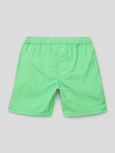 CHAMPION Badehose mit Label-Print Neon Grün 3