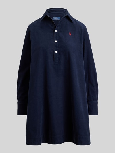 Polo Ralph Lauren Sukienka casualowa o linii a z czystej bawełny Granatowy 2