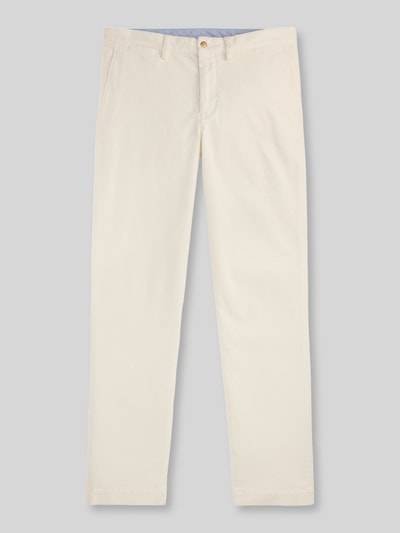 Polo Ralph Lauren Straight Fit Cordhose aus Baumwoll-Mix Weiss 2