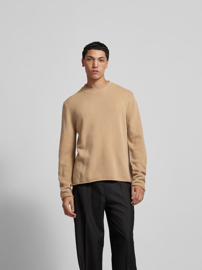 Filippa K Pullover mit Rundhalsausschnitt Hellbraun 4