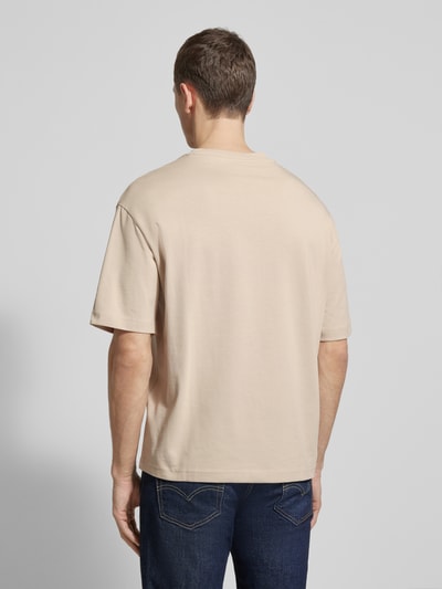 Selected Homme Relaxed Fit T-Shirt aus reiner Baumwolle Modell 'RELEXASPEN' Mud 5