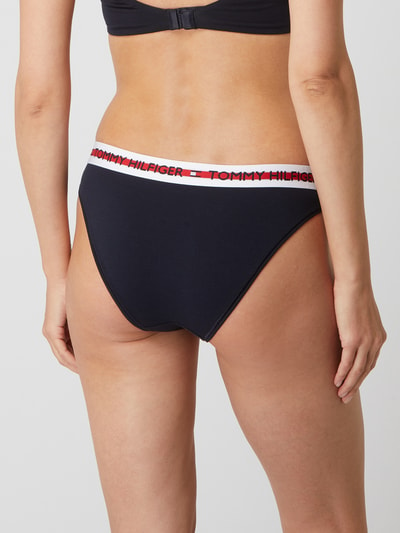 TOMMY HILFIGER Slip aus Baumwoll-Mix mit elastischem Bund Marine 6