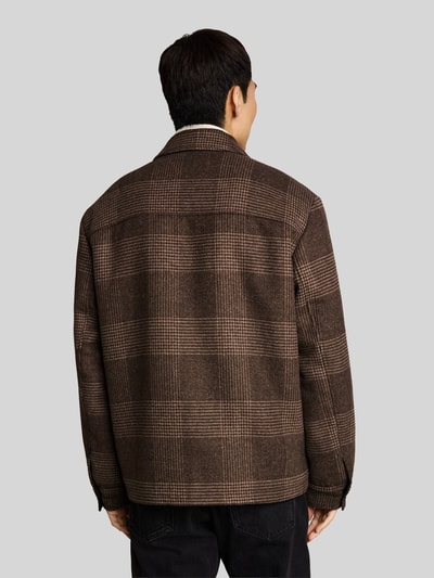 Tom Tailor Hemdjacke mit Label-Detail Beige 5