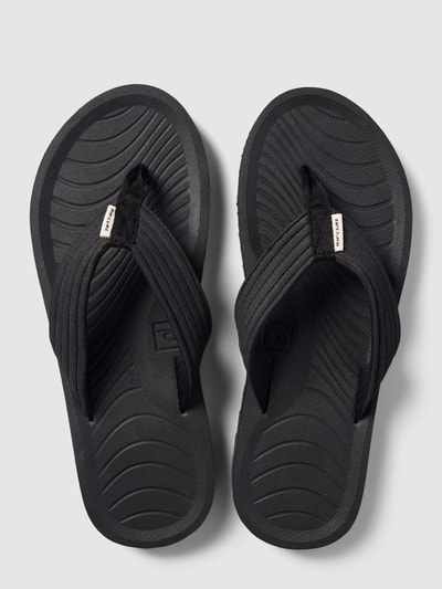 Rip Curl Teenslippers met labeldetail, model 'DBAH ECO' Zwart - 3