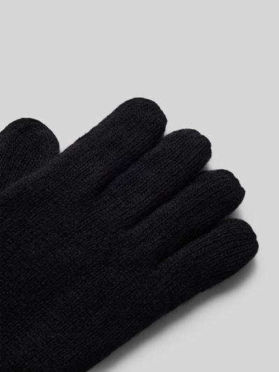 Barbour Gebreide handschoenen van wolmix, model 'CARLTON' Zwart - 3